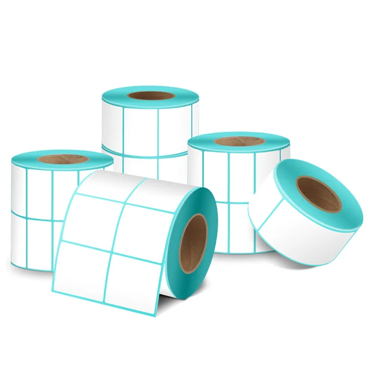 Adhesive Labels Directly Thermal Paper Label Sticker Rolls 60*40*700