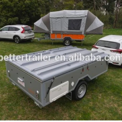 England outdoor luxury tour  double fold caravan trailer