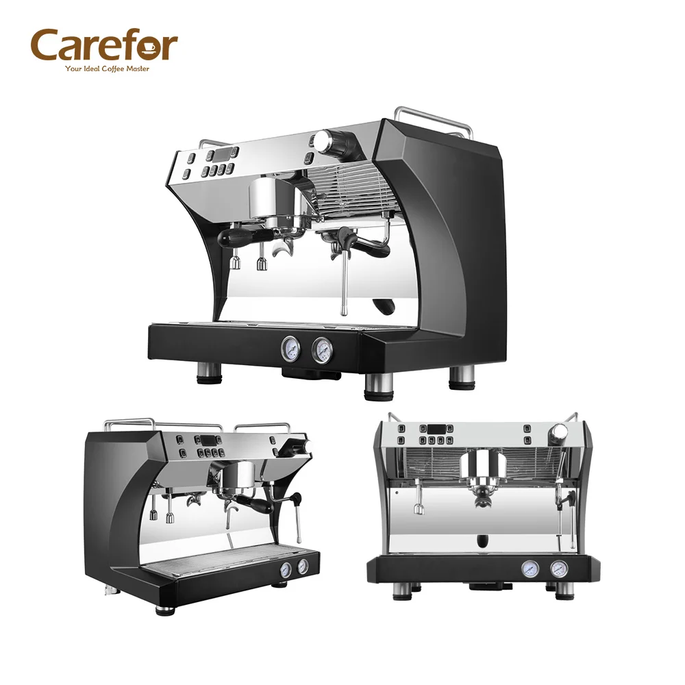 Профессиональная полуавтоматическая многофункциональная кофеварка для эспрессо из нержавеющей стали