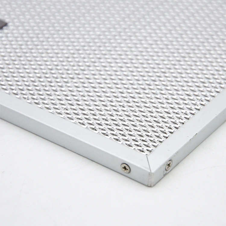 
Porous stainless steel/aluminum grease oil mesh filter 