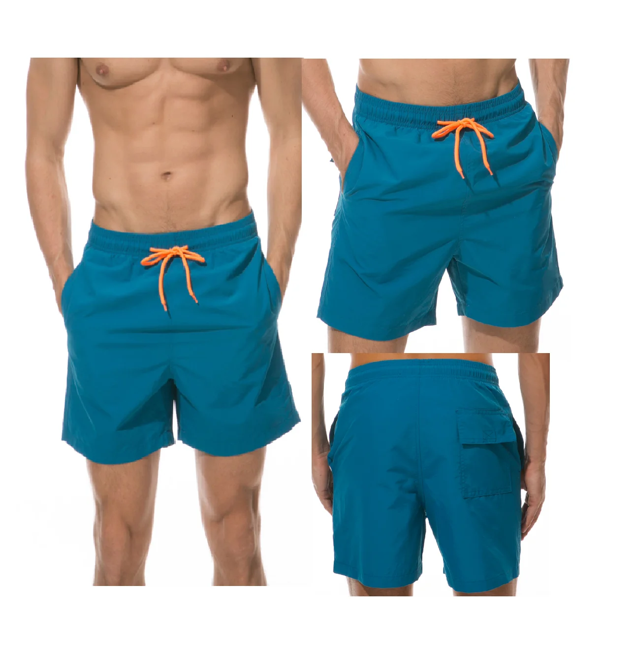 direct factory men beach swim shorts men plain swim trunks men swimwear shorts beach with 100% nylon quickly dry fabric