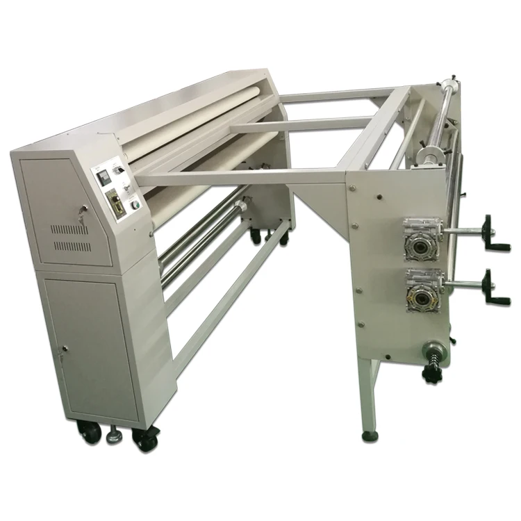 Automatic Multifunctional  1600mm 1800mm Roller Heat Press Sublimation Roll To Roll Heat Transfer Printing Machine