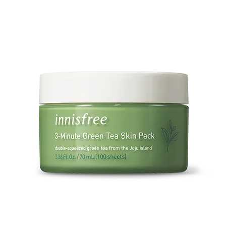 Brightening & super watery green tea skin pack skin care and private label OEM for all kind of wholesale Korean beauty cosmetics