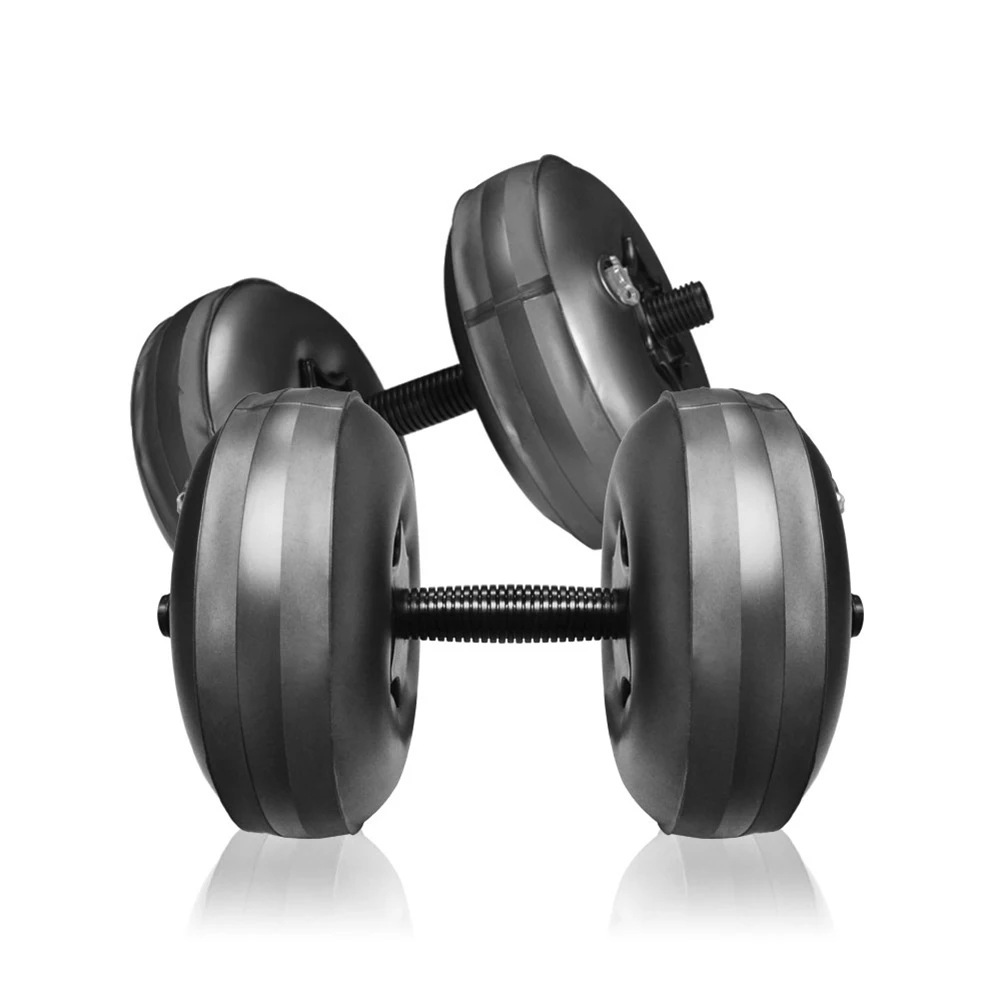Water-filled Dumbbells Wholesale Gym Home Exercise Lifting Equipment Adjustable weight water filled barbell dumbbells pounds set