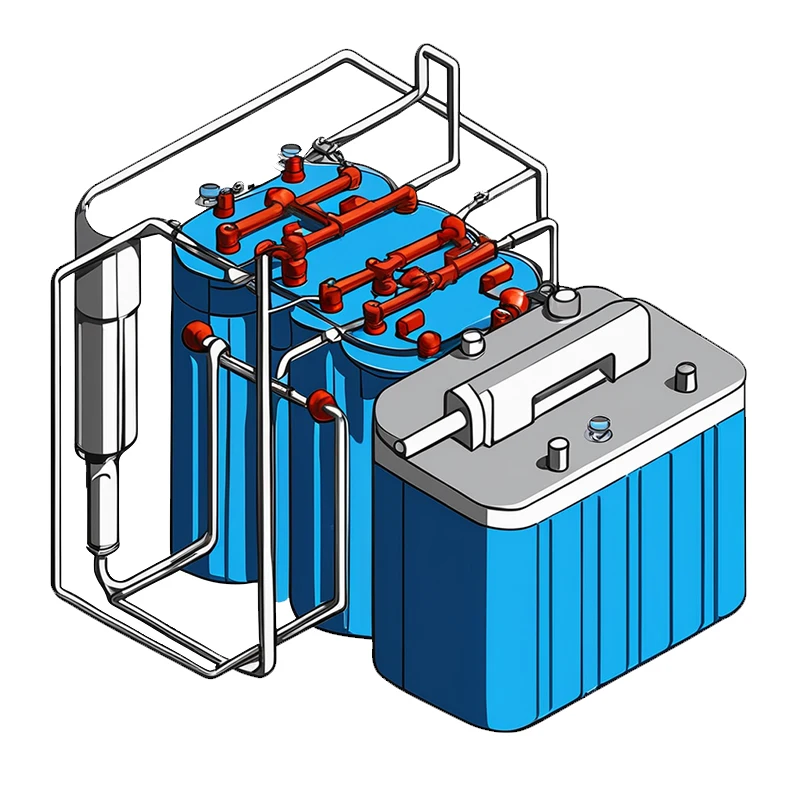 Vanadium Redox Flow Battery System All-Vanadium ion solution Commercial ESS 125KW 500kwh VRFB Energy storage battery system