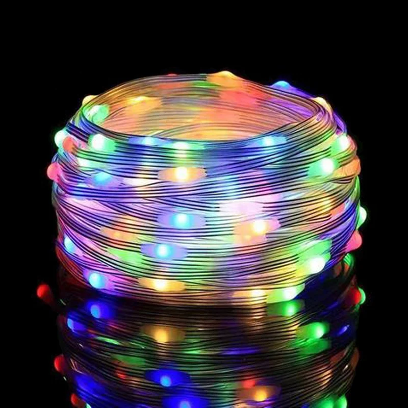 LED APP Remote Control Outdoor Christmas IP67 Waterproof Twinkle Dream Colorful 5m 10m RGB usb plugs Fairy String Strip Light