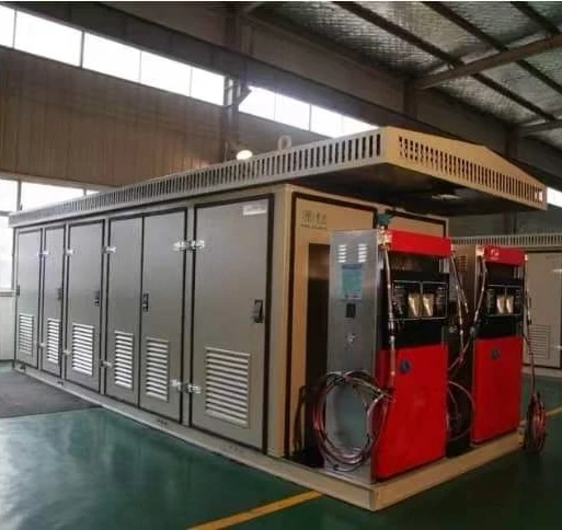 CNG Daughter Station  Mobile and Modular CNG Refueling Station for Efficient Compressed Natural Gas Distribution