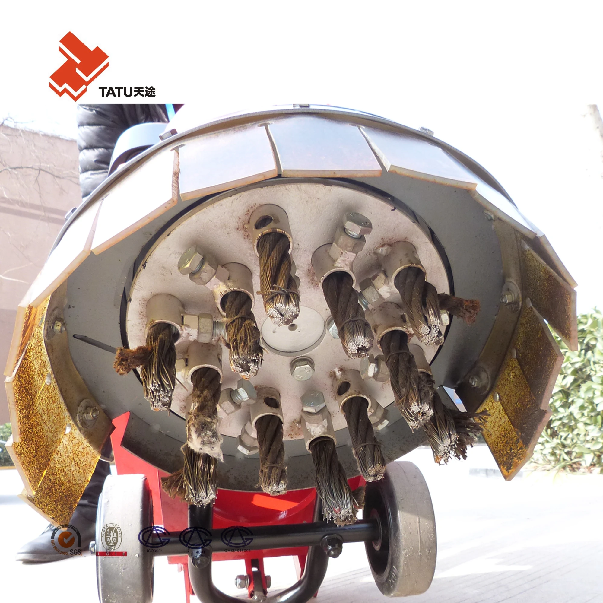 Машина для удаления дорожной маркировки/стальная Щетка для удаления холодной краски