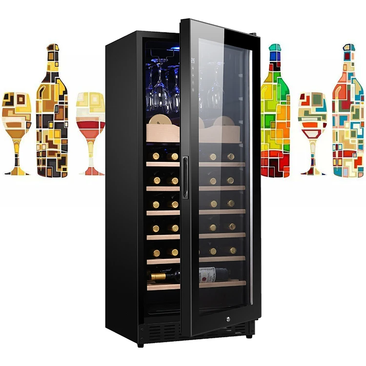 LANYI Factory Manufacturing Wine Cooler Wine Cellar Refrigerator Wine Dispenser Used For Hotel Kitchen Bars