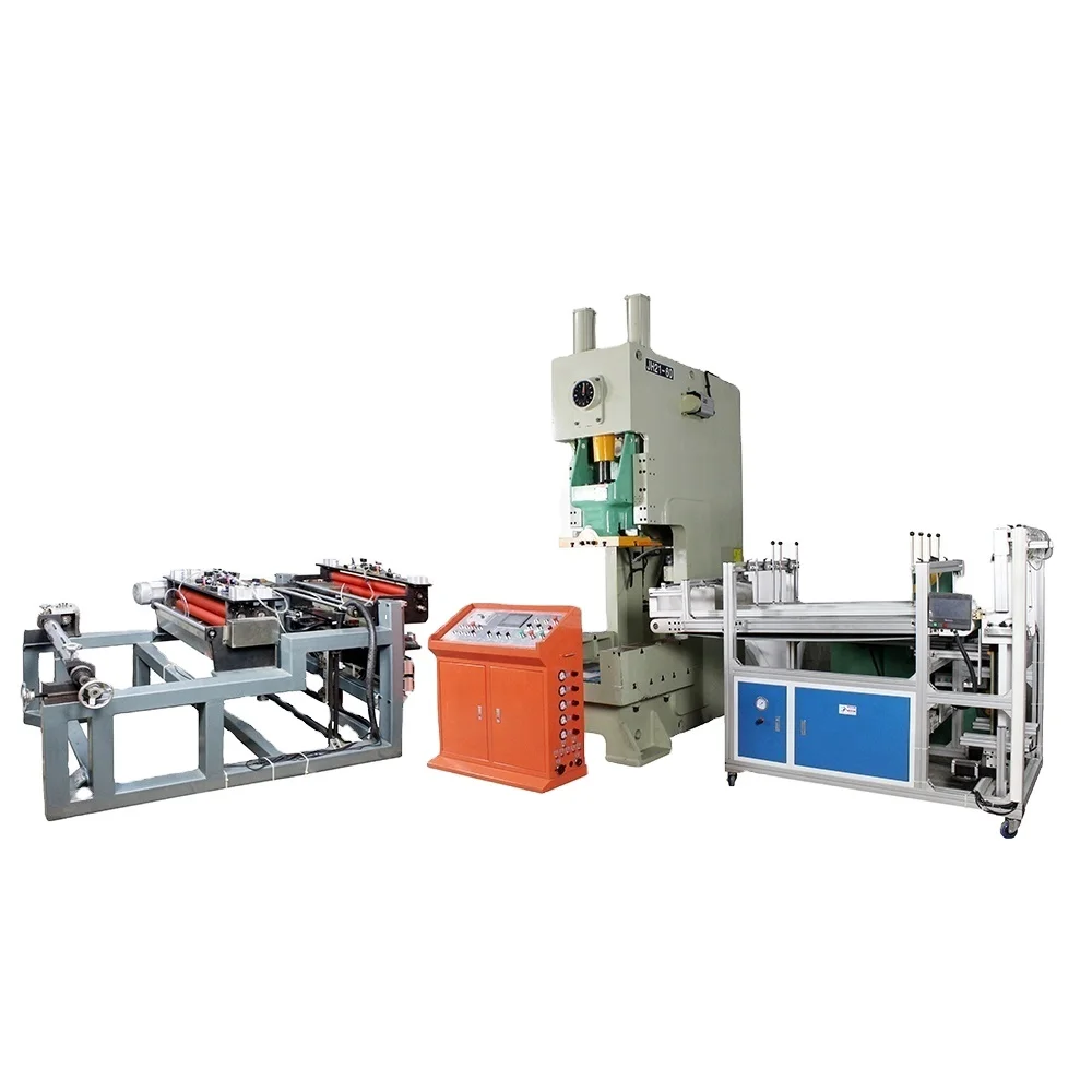 China Manufacturer Aluminum Foil Takeaway Corrugated Box Containers Tray Machine