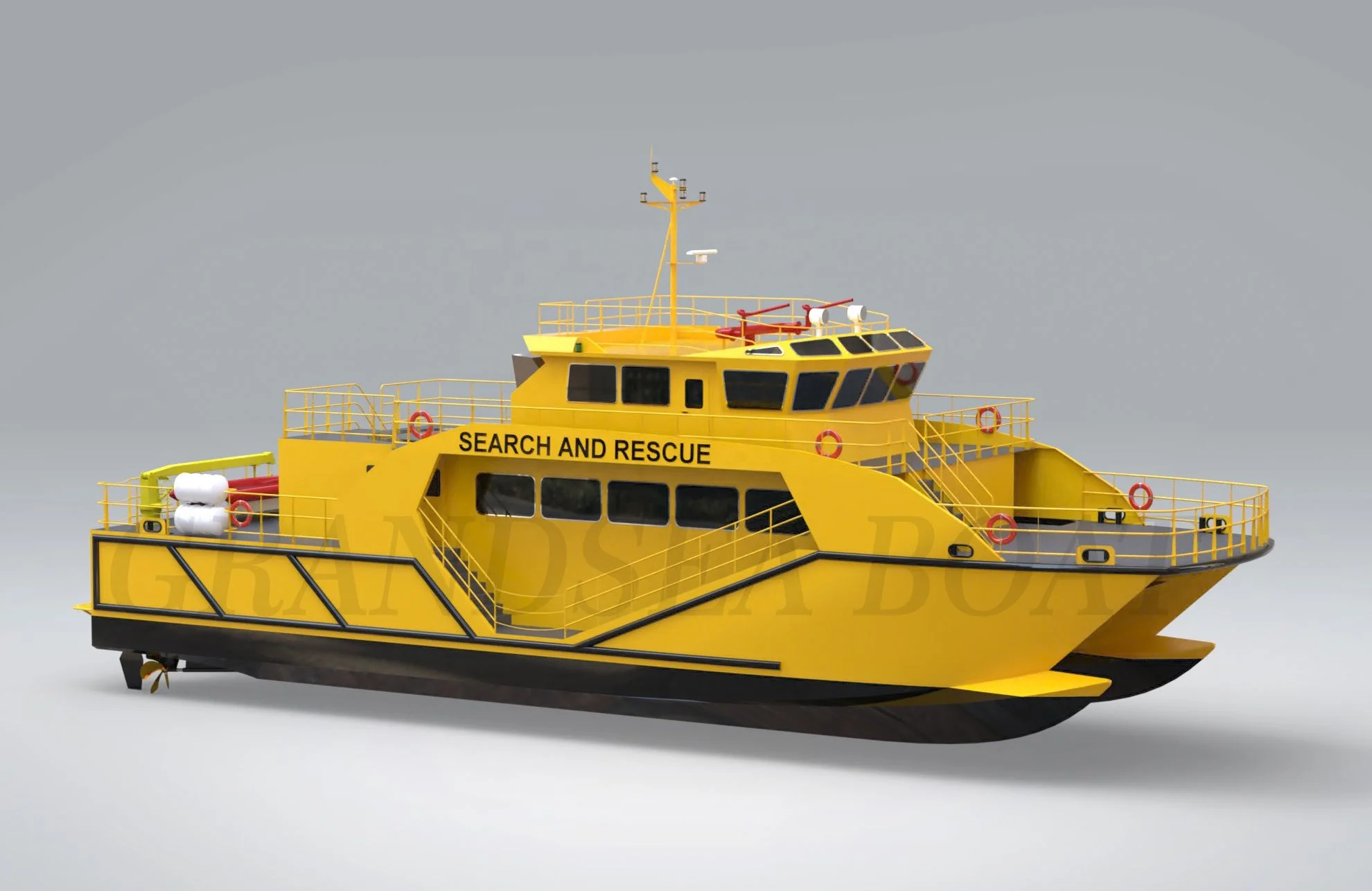 Grandsea 28m search and rescue vessel rescue boat for sale