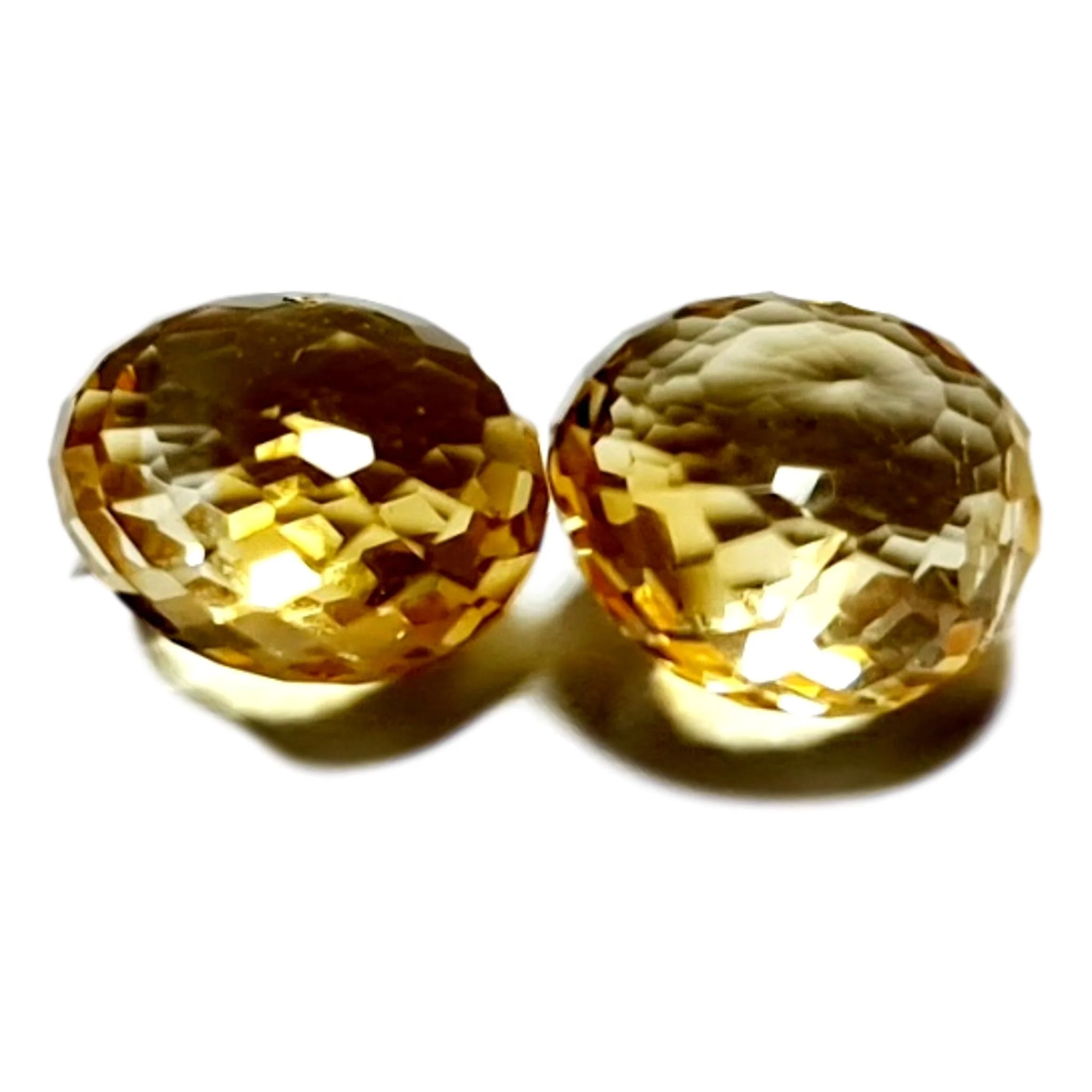 Facet Roundel Cut Citrine Gemstone All Shapes And Sizes Cut On Custom Orders In Wholesale Prices In all Other Types Of Natural G