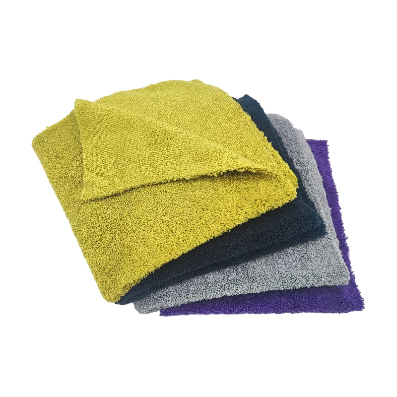 Promotion factory supply microfiber auto detailing microfiber drying cleaning towels microfiber polish towel 40X40cm