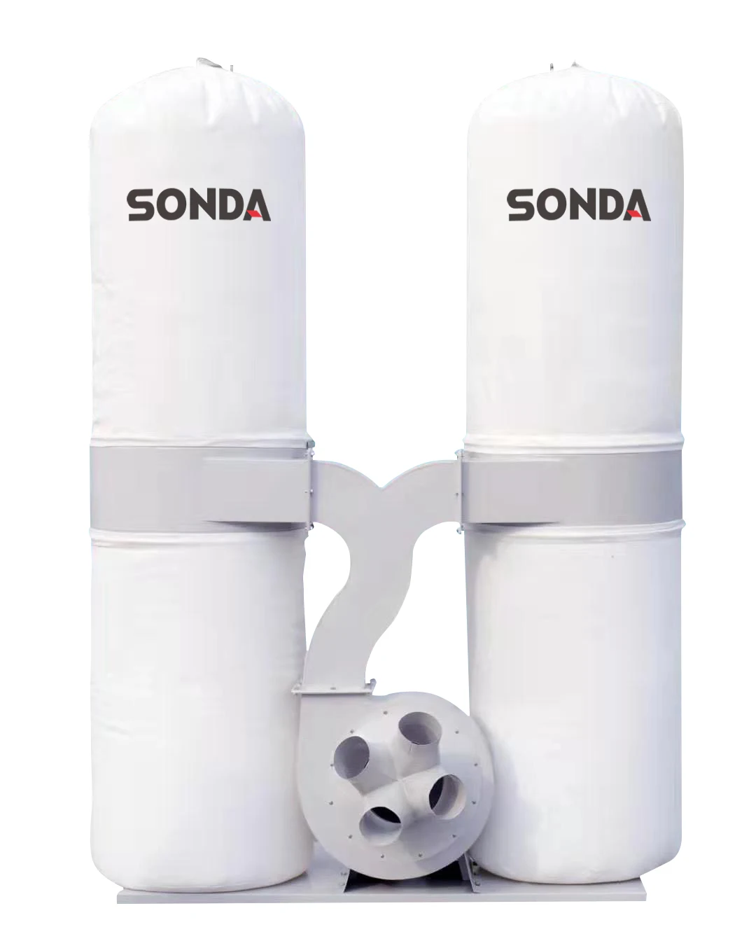 Hot-sale Dust Collector For Industrial and Woodworking Machine Two Bags Dust Collection 5HP FM-4