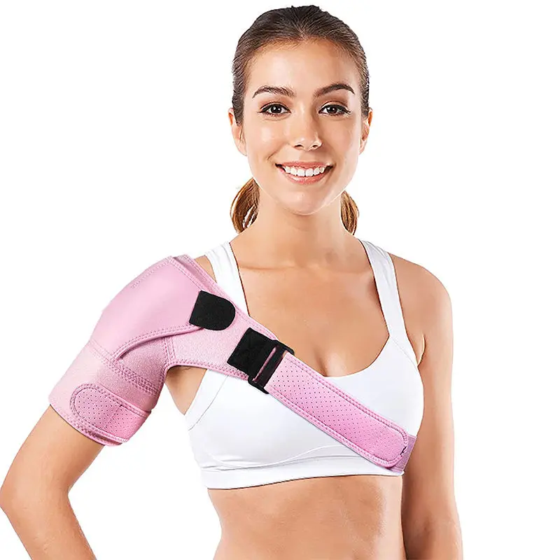 Good Quality Breathable Material Relief Shoulder Injuries And Tendonitis Adjustable Shoulder Support Neoprene Shoulder Brace