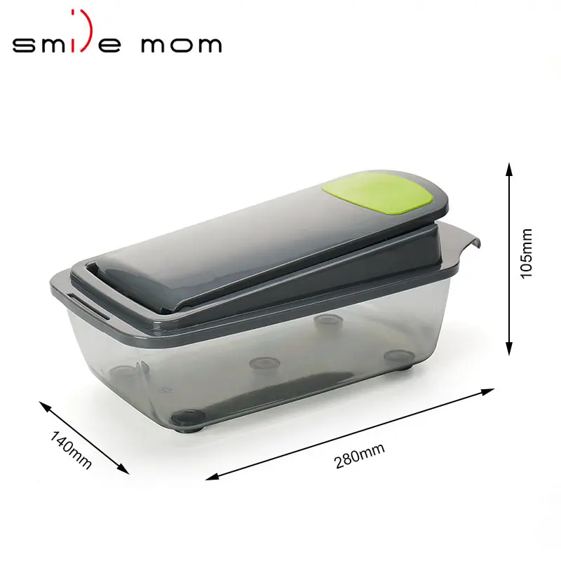 Kitchen Gadgets Multifunction Manual Vegetable Chopper Mandoline Slicer Onion Potato Dicer