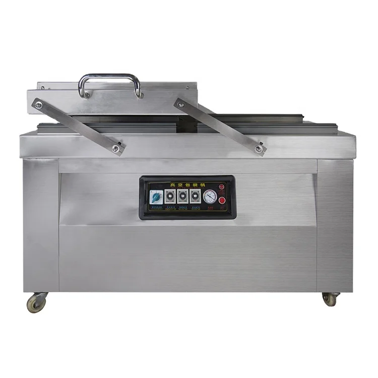 400 Type Plat Double Chamber Vacuum Package Machine Vacuum Packing Machine for Food Vegetables Rice