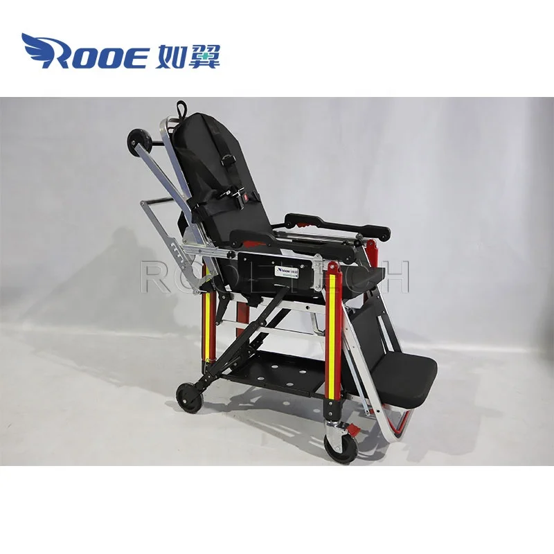EA-3D1 PLUS 5-Position Folding Ambulance Chair Stretcher with 0-75 Adjustable Back