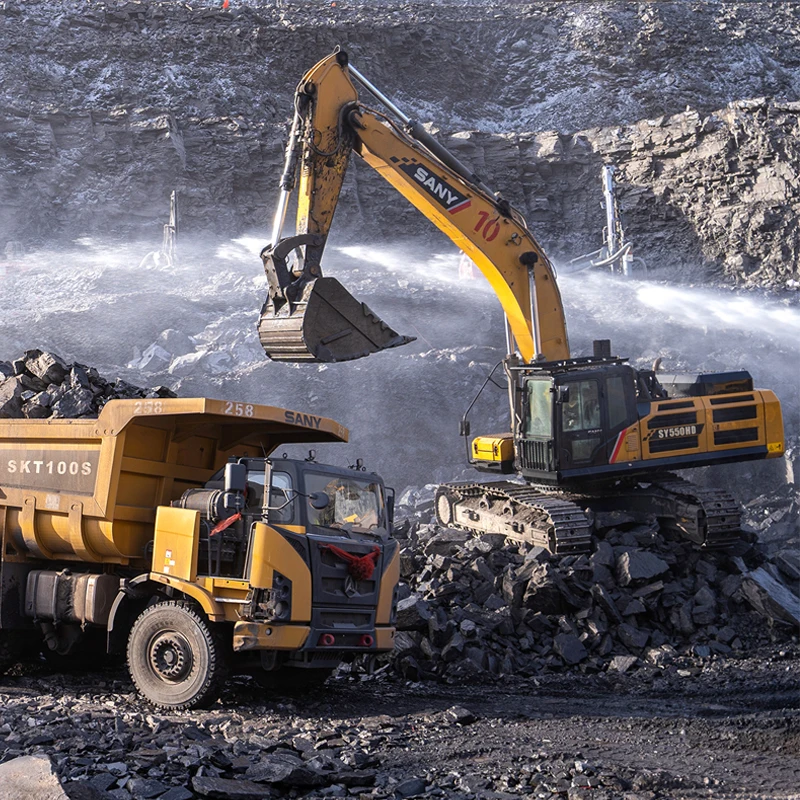 SANY SY500H 50 Tons Large Excavator Earth Digger rc Hydraulic Crawler Excavator