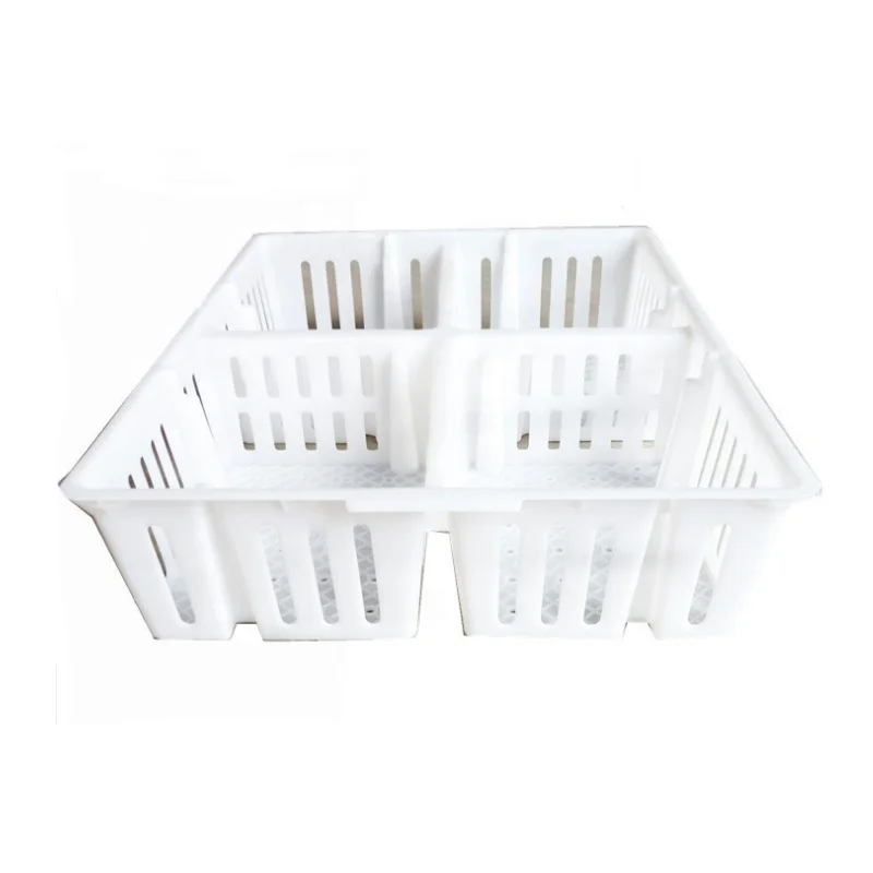 Live курица Клетка для цыплят пластиковую коробку птицы пластиковые транспортный ящик утка куриный