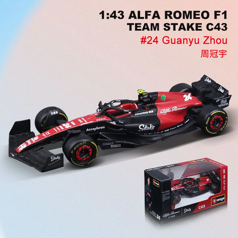 New Bburago 1/43 RB19 (2023) #1 #11 Red Bull Formula F1 Scale Alloy collection Diecast Metal Model Toy Cars