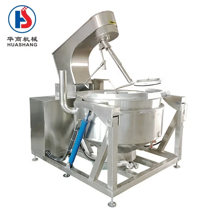 Stainless steel Automatic Planet Mixing Electric heating cooking Jacketed kettle