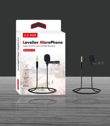 Hot sale OEM Clip Lavalier Microphone for TYPE C Cell Phone