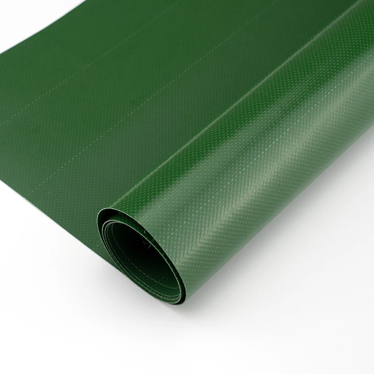 Waterproof 650 gsm tarpaulin roll fabric pvc 0.9 mm roof fabric anti uv  building stretch film