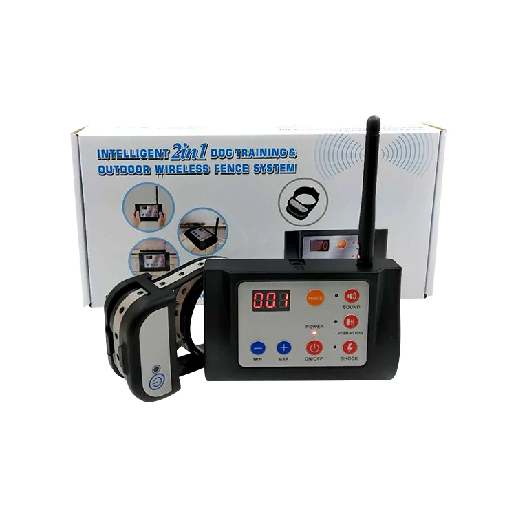 amazon top seller dog Training Pet containment 2 in 1 Safe Outdoor radio Wireless Waterproof dog electric fence