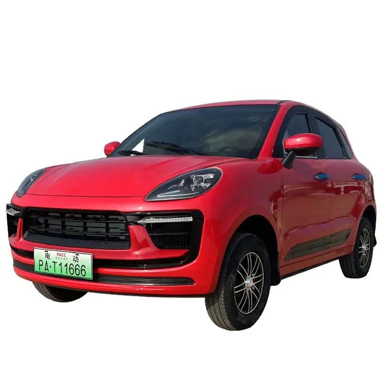 New energy electric four-wheeled vehicle household  small old man happy adult oil electricity  Dual-use low-speed walking car