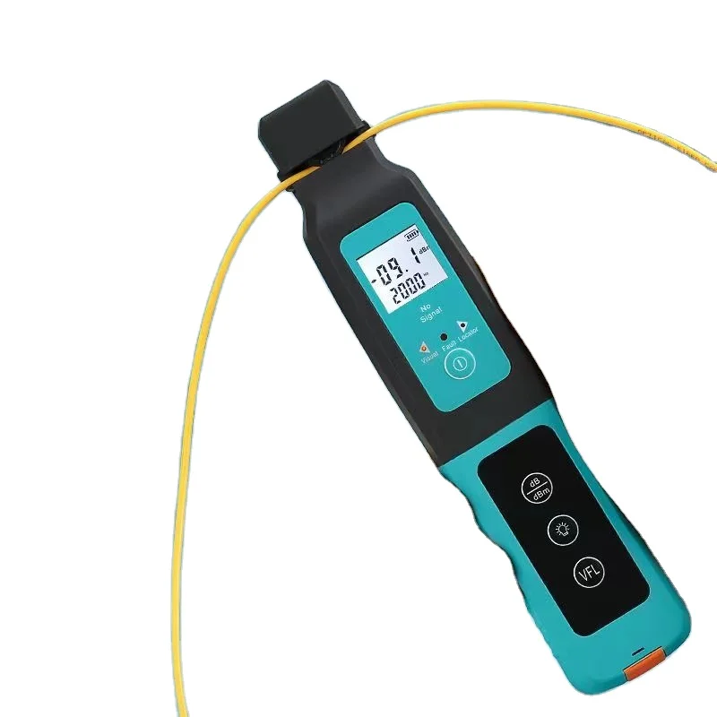 Active Optical Fiber Identifier Live Fiber Cable Tester Traffic Detector with Power Meter Visual Fault Locator 10mw VFL