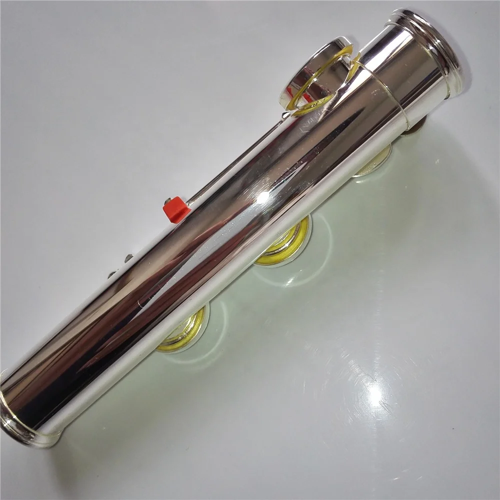 16 closed holes silver plated keys flute
