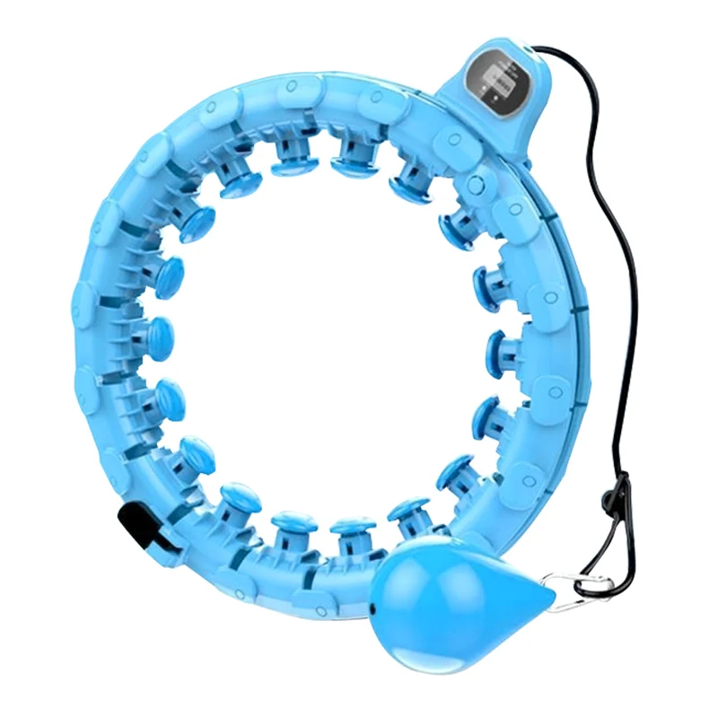 Заводская цена счетчик цифровая Талия тренировка Спорт умный Утяжеленный фитнес кольцо кольца Hula