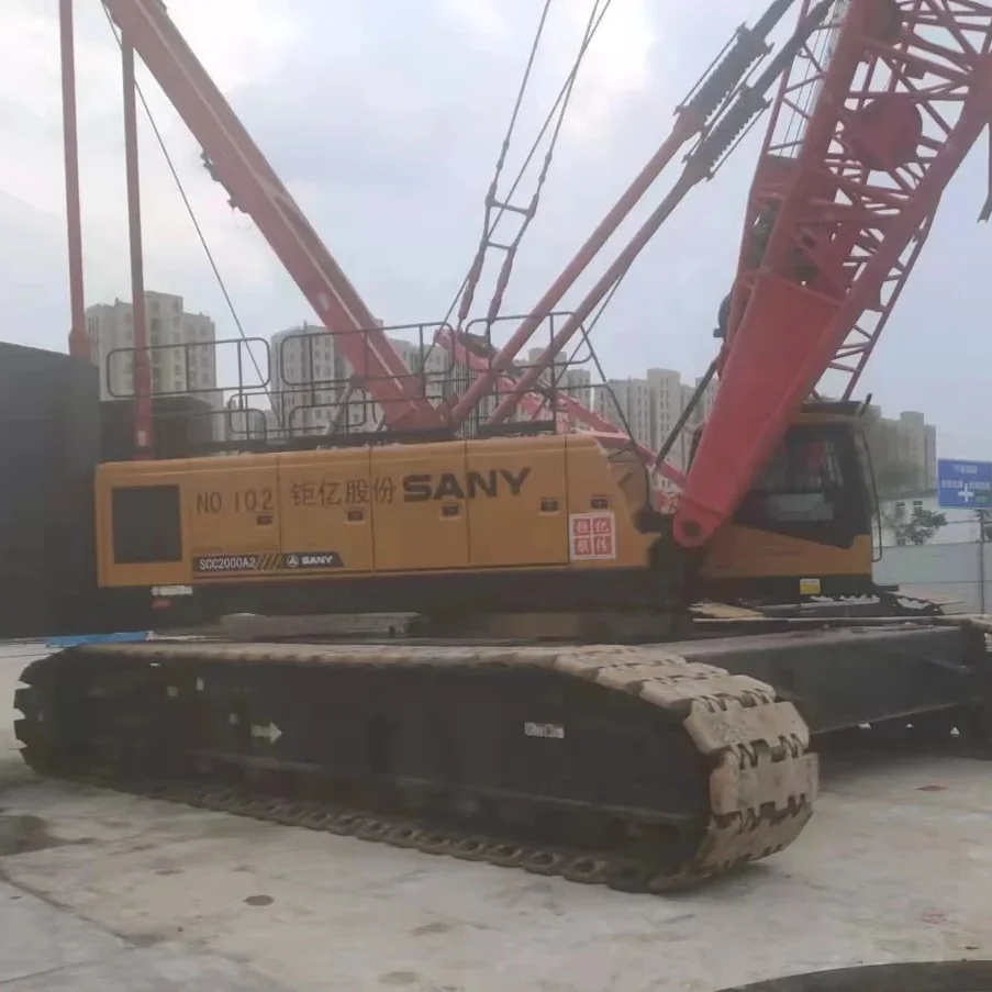 China Top Brand Crawler Crane Hot Selling Type 200T With Factory Price Crawler Crane crawler crane 200 ton