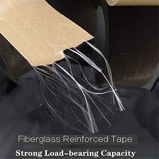 Fiberglass Reinforced Gummed Kraft Fiber Packing Printed Packaging Colour Printing Paper Tape