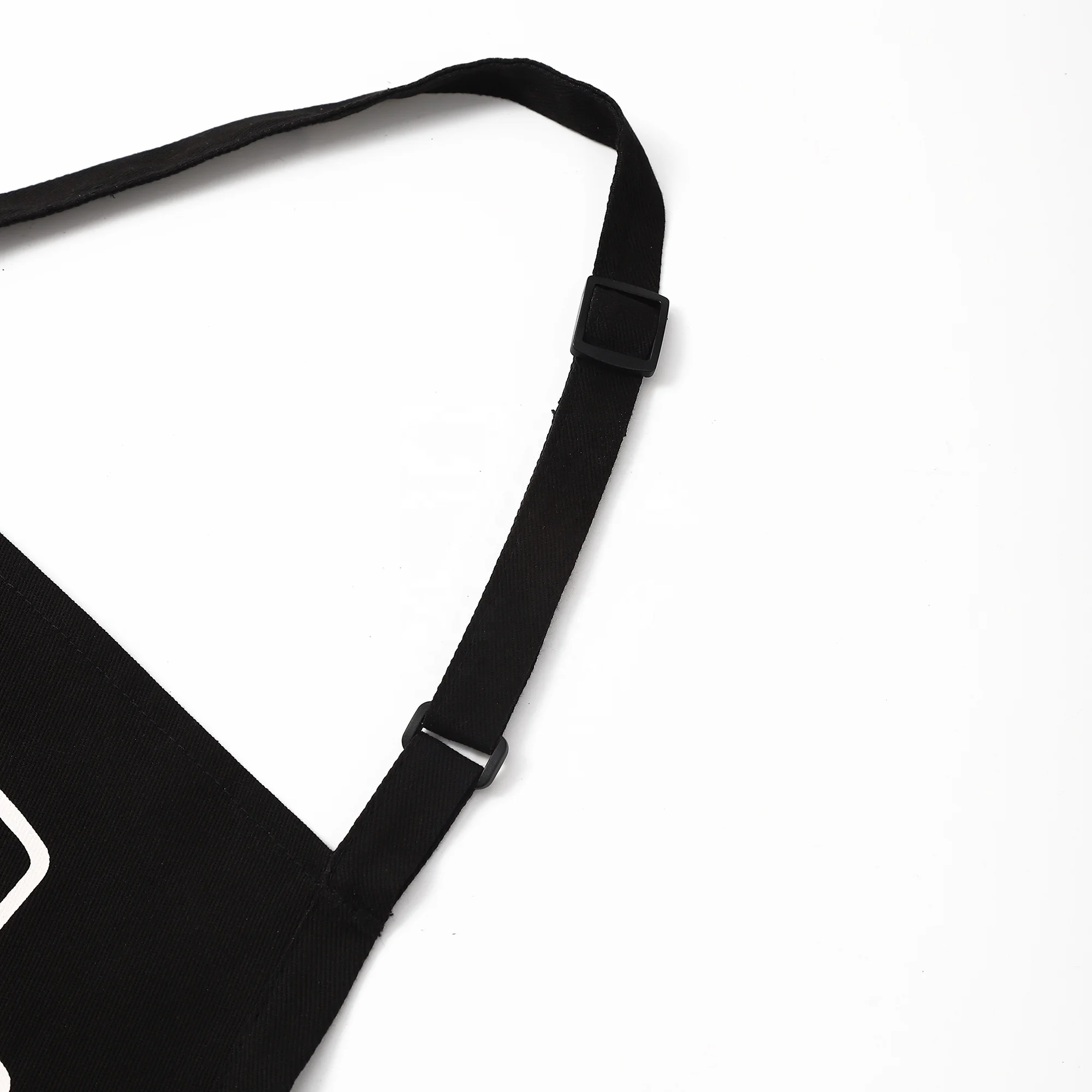 New Arrival Adjustable Stripe Cotton Polyester Fabric Adult Restaurant Cooking Kitchen Apron With Funny Slogan