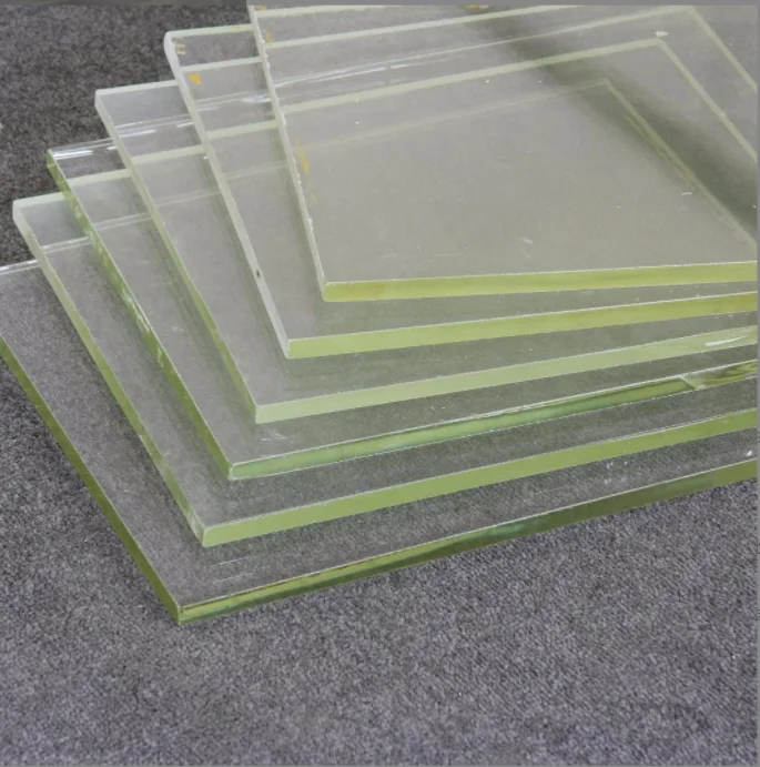 Customization Anti Radiation Glasses X Ray Shielding Lead Glass Sheet