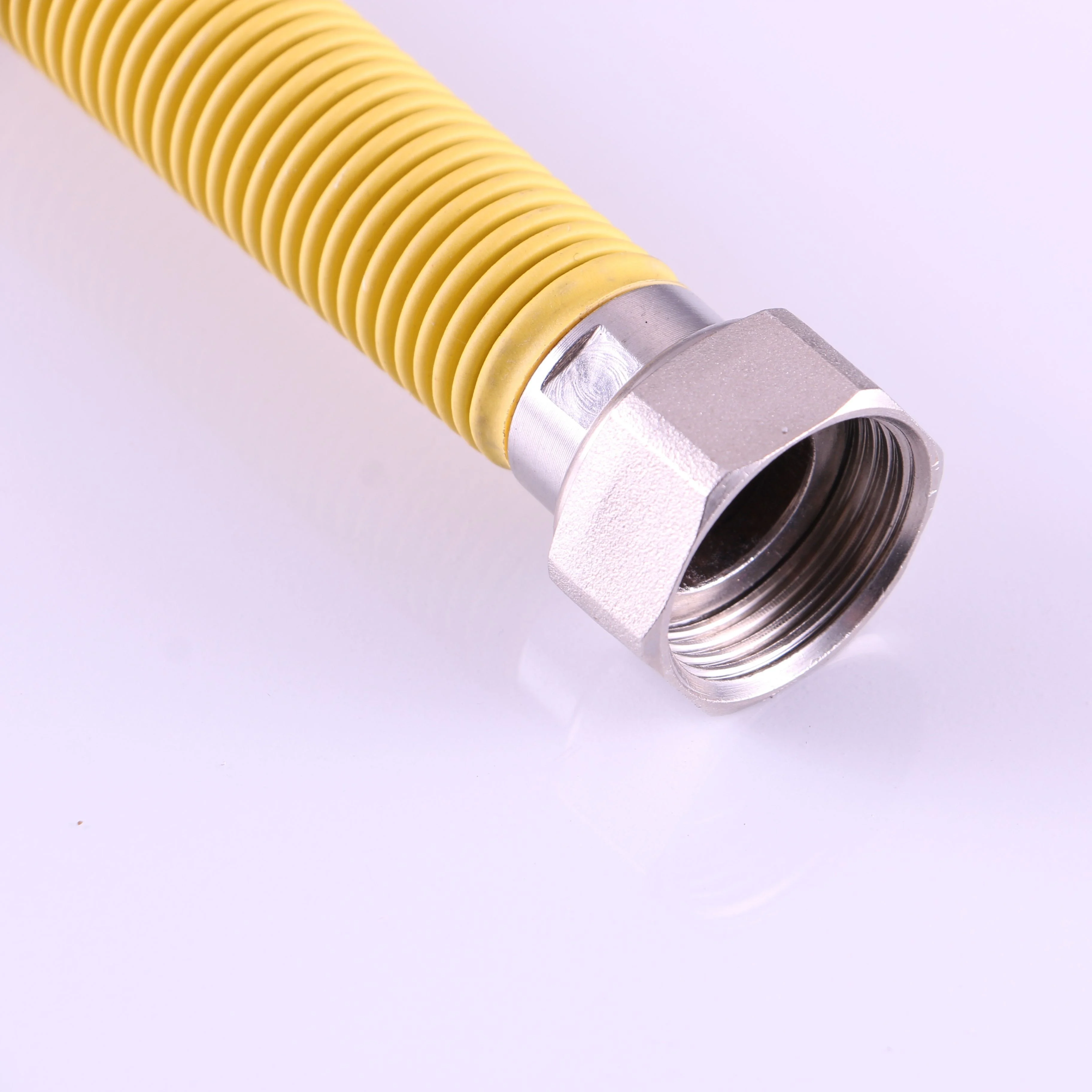 304 Stainless Steel Flexible Metal Gas Connector Hose Natural Gas Tube Corrugated Pipe For Gas