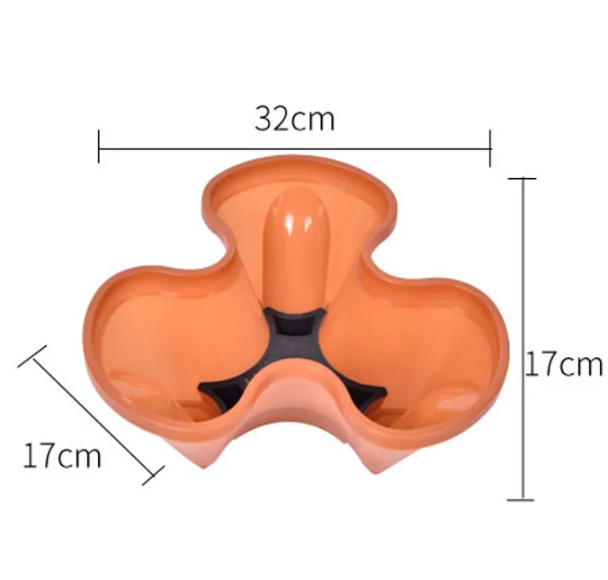 Stackable Garden Strawberry Planter Plastic Flower Pot Plants 5 Tier Garden Tower Vertical