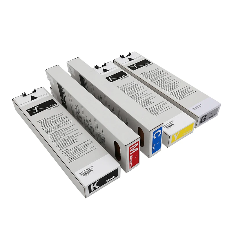 Shibakawa factory wholesale original quality five color printer inks rizo comcolor gd9630 printer ink cartridge