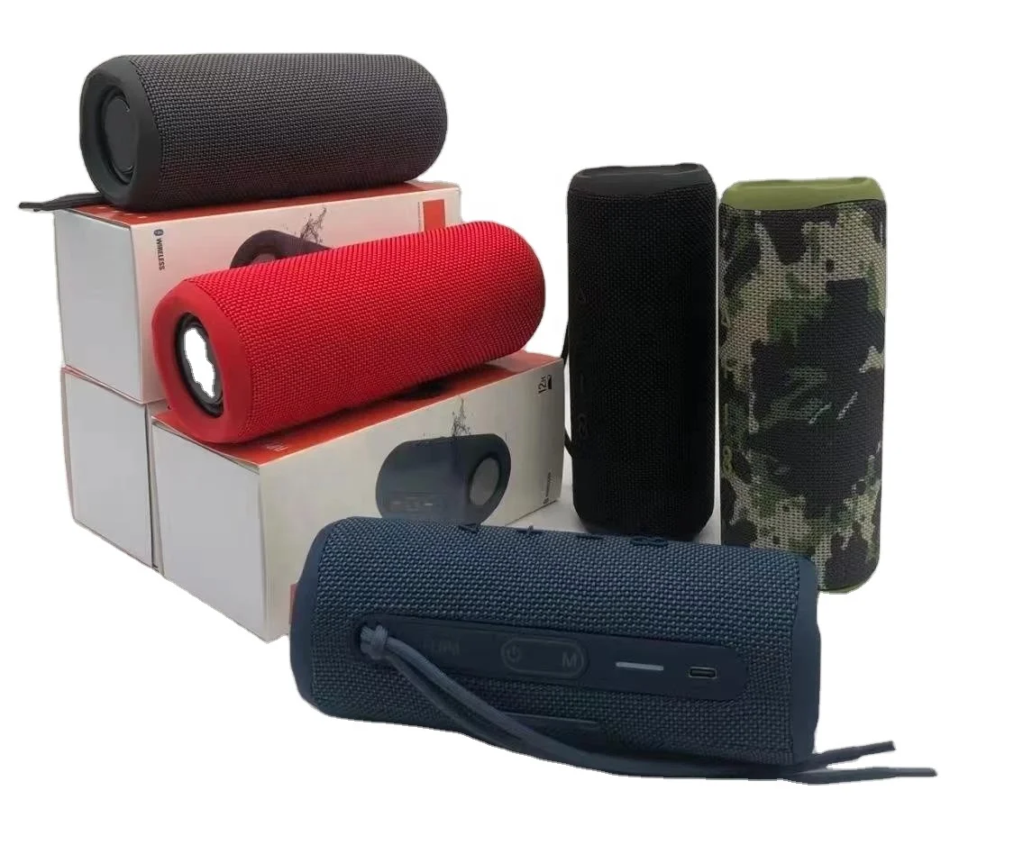 Waterproof Portable Subwoofer Bass Flip 5 6 Mini Portable Wireless Speaker 2023 Latest New Logo Dropshipping Wireless Outdoor