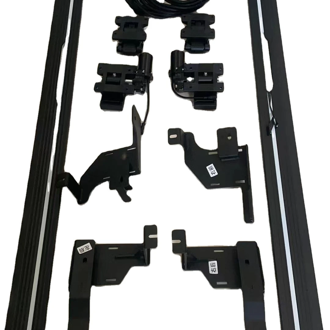 High-quality aluminium Folding Steps Deployable Side Pedals  Electric auto side steps running boards for  Jeep Grand Cherokee