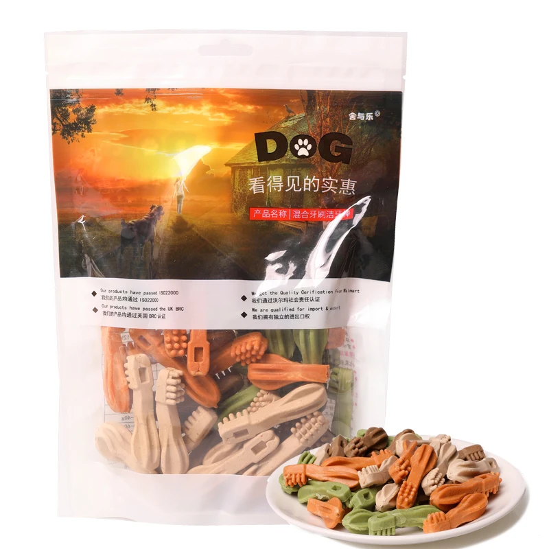 New listing high quality beef flavor toothbrush molar stick