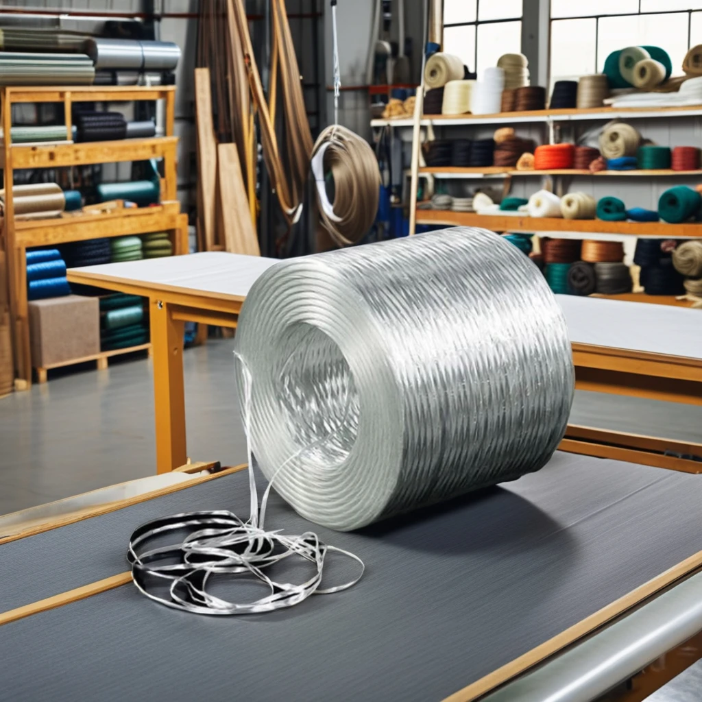 Jushi fiberglass roving fiberglass roving high stretch glass fiber roving for FRP products