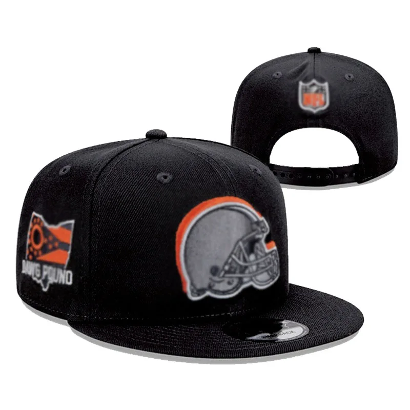 Wholesale Custom Embroidered Logo 6Panel Rugby Flat Hat for Men Women Sport Sun Hat Basketball Cap Snapback Hat