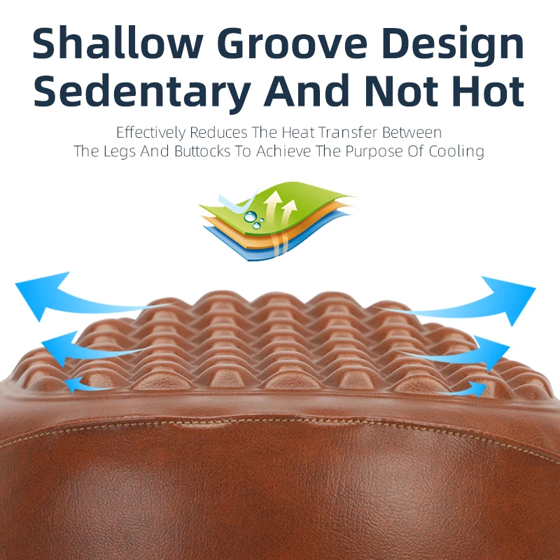 WEST BIKING E-bike Saddle Cover Comfortable Waterproof Breathable Cycling Saddle 3D Silicone Soft Cycle Seat Cover