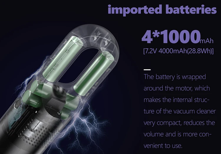 
Cheap Xiaomi 70mai Portable Car Vacuum Cleaner 5000 Pa Strong Suction cyclone vacuum cleaner 