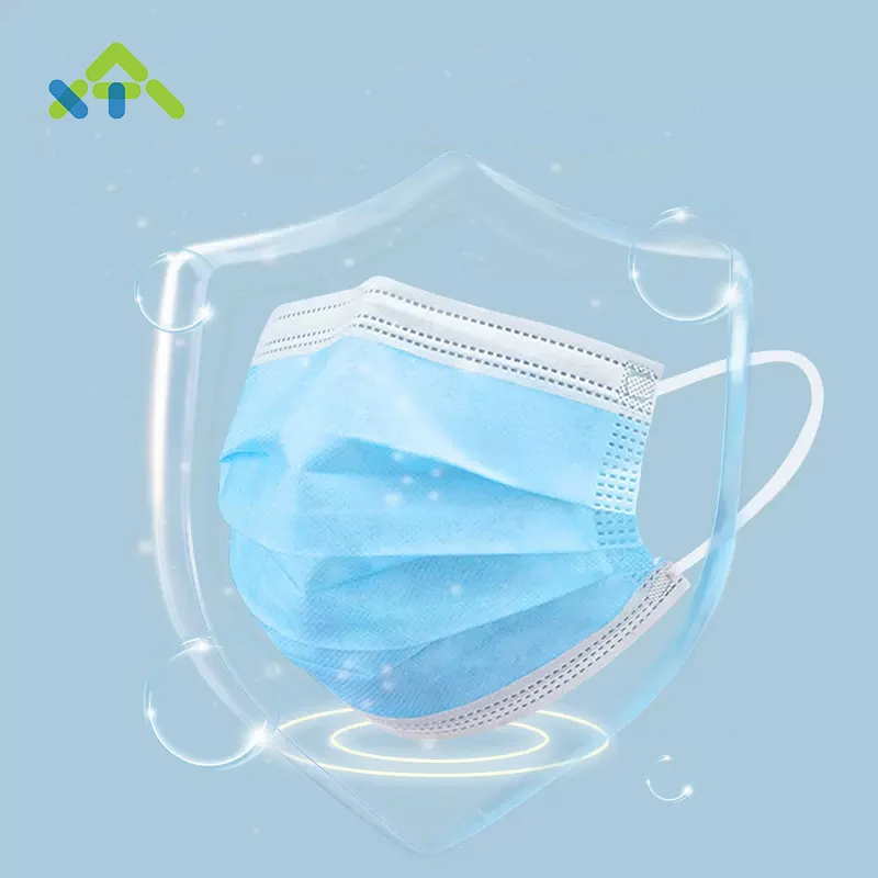 black medical face mask 3layaer surgical respirator medical gradeprotective masks medical protective mask n95/ffp2