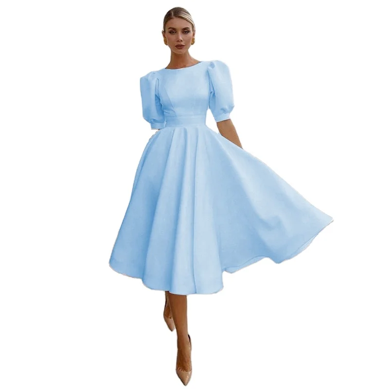 XIUYU lady white color dress casual plus size elegant vestido evening party sexy dress clothes club swing women midi dress