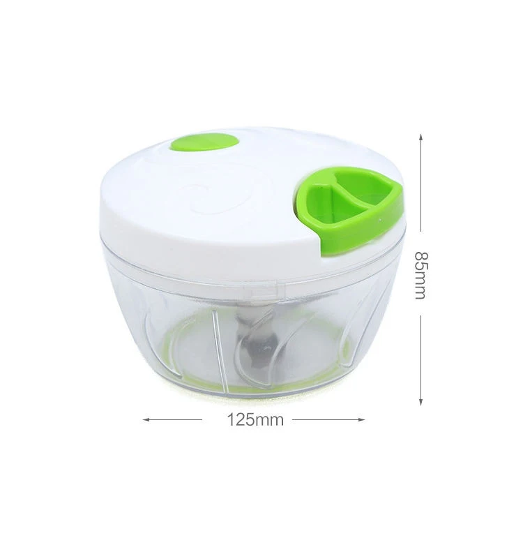 Speedy Garlic Chopper Manual Hand Pull Vegetable Blender Crusher Mincer Food & Vegetable Chopper with Stainless Steel Blade